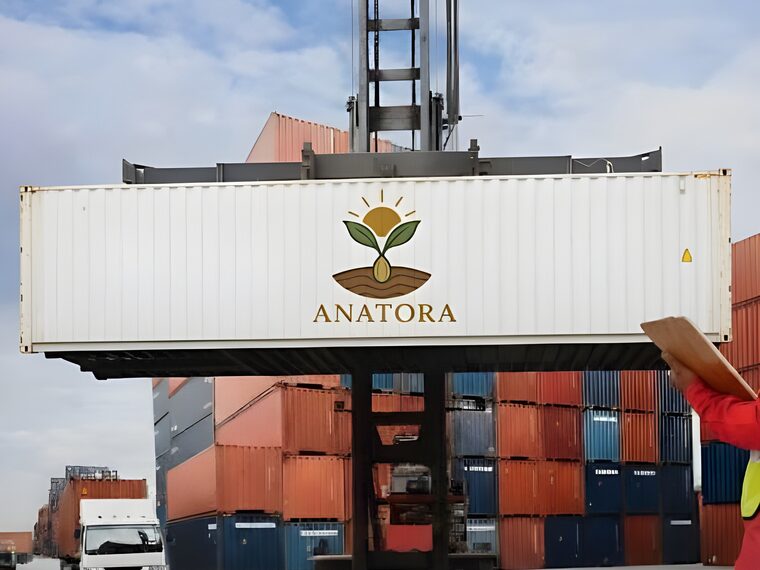 Anatora-branded export container